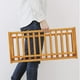 thumbnail image 4 of Zapatero plegable de madera con 4 niveles 70x25x68 cm, 4 of 5