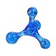 thumbnail image 4 of Herramienta De Masaje Masaje De Tejido Profundo Bola De Cuatro Puntos Gatillo Para Piernas Espalda Cintura Azul, 4 of 5