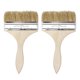 thumbnail image 1 of Uxcell Brocha de Pintura de 4 pulgadas con Cerdas Naturales y Mango de Madera 2 Paquetes, 1 of 5