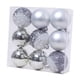 thumbnail image 1 of 9x Bolas De Navidad Decorativas Decoración Del Hogar Para Restaurantes Chimeneas Cumpleaños Plata, 1 of 3