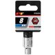thumbnail image 1 of Dado de 8 mm Performance Tool con encastre de 3/8" y 6 puntas, 1 of 5