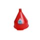 thumbnail image 5 of Embudo WirthCo 32006 rojo de polietileno de 5,7 L con colador, 5 of 5