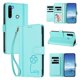 thumbnail image 2 of Funda Cartera Trébol para Xiaomi Redmi Note 8 4G con Ranuras Tarjetas y Carga Inalámbrica Verde menta, 2 of 6