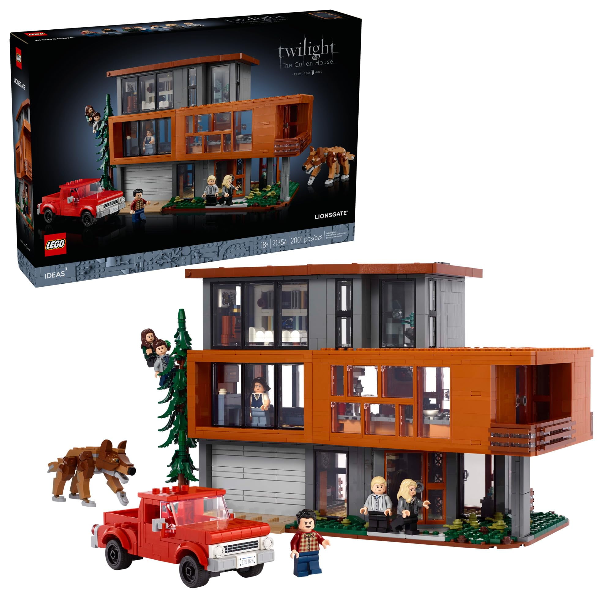 Set De Construcción Lego Ideas Twilight The Cullen House 21354