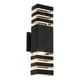 thumbnail image 1 of Lámpara Aplique Pared Exterior LED Impermeable Negra Jhn, 1 of 3