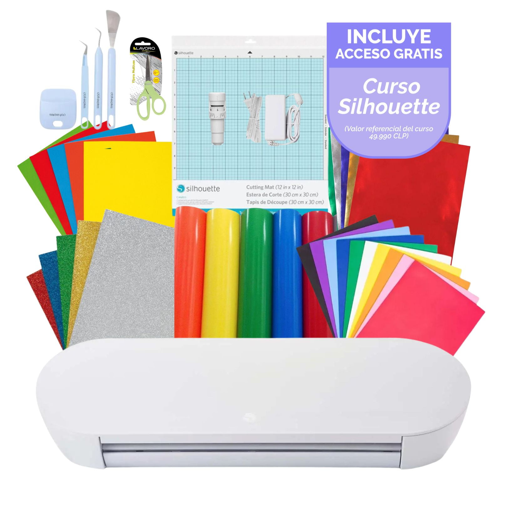 Silhouette - Kit Papeleria Portrait 4