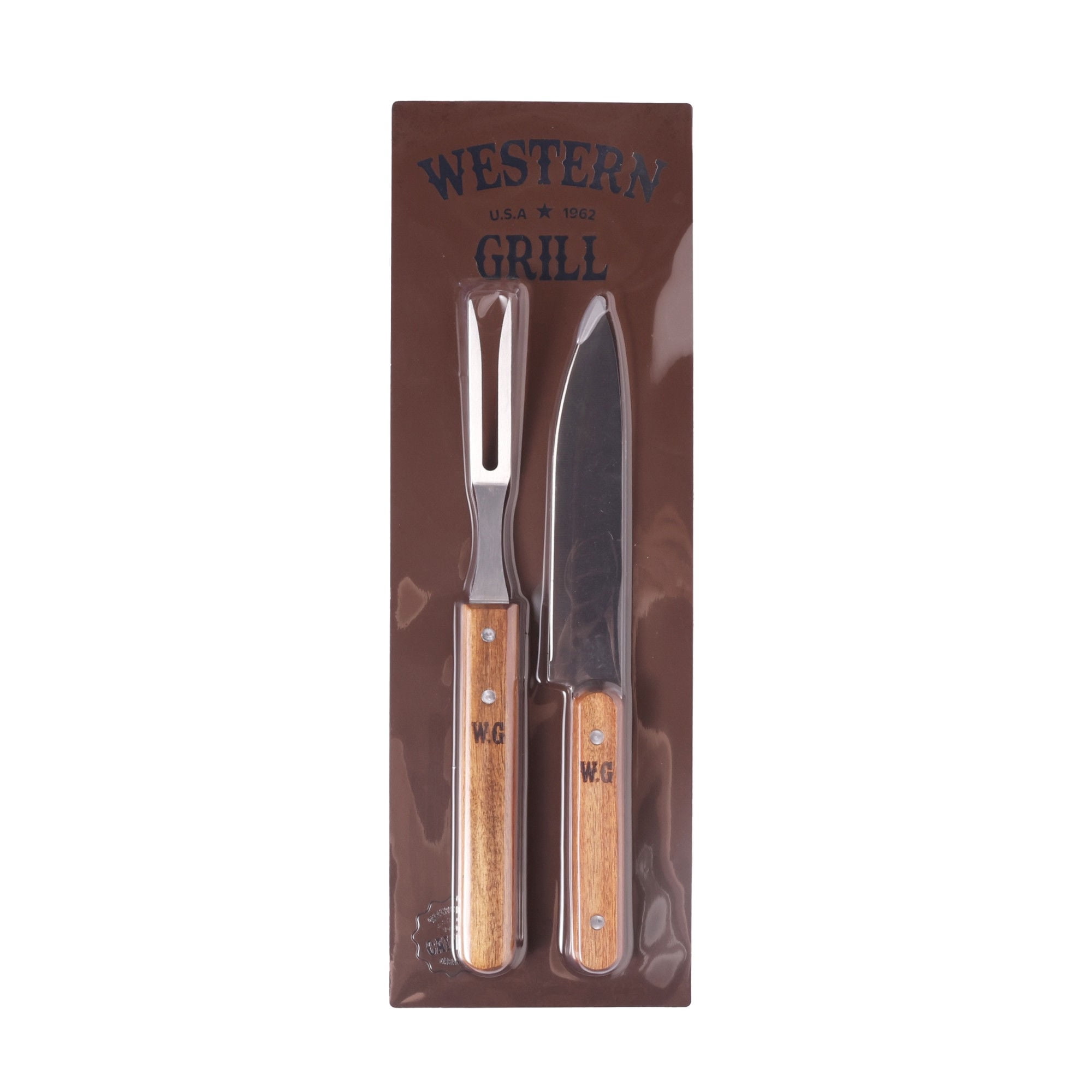Set Cuchillo Tenedor Acacia