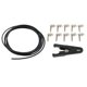 thumbnail image 4 of Kit De Placa De Pedal De Audio De 6,35mm, Cables De Conexión DIY Para Bajo De Guitarra, 4 of 5