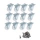 thumbnail image 1 of Caster Wheels HOWDIA 1 carrito giratorio para muebles, 25 mm, 10 kg, 12 unidades, 1 of 7