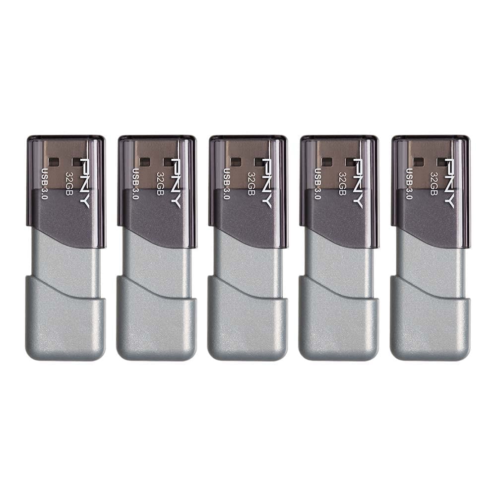 Unidad Flash Usb Pny Turbo Attache 3 32 Gb Usb 3.0 Gris X5