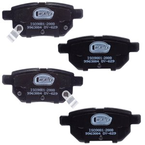 Repuestos Del Sol - Juego Pastillas Freno Traseras Toyota Corolla 1.6 2008 2012