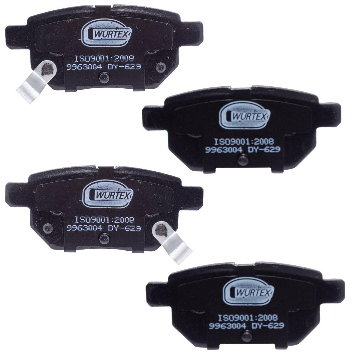 Repuestos Del Sol - Juego Pastillas Freno Traseras Toyota Corolla 1.6 2011 2014