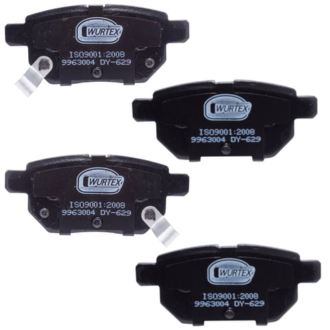 Repuestos Del Sol - Juego Pastillas Freno Traseras Toyota Corolla 1.6 2008 2012