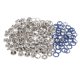 thumbnail image 3 of 50 Juegos Hollow Five Claw Button Prong Snap Buttons Iron Fasteners Blue Dark, 3 of 5