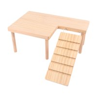 Ioensy - Plataformas Para Hámster Con Escalera Para Trepar Zona De Juegos Para Hámsteres Para Ratas Chinchilla Derecha