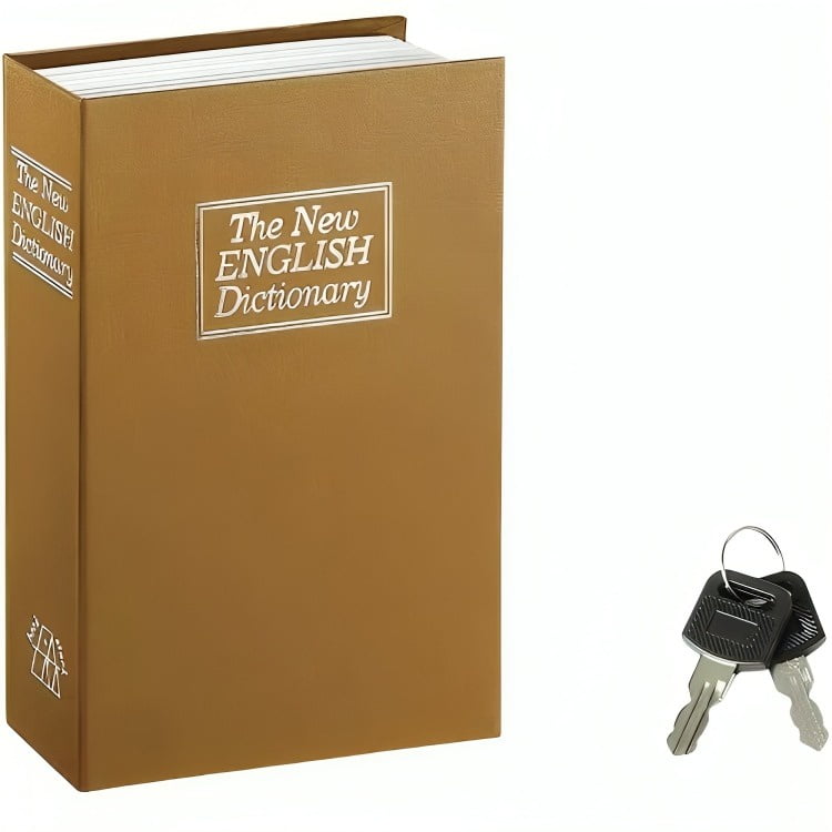 Genérico - Caja Fuerte Simulada Libro Cofre Seguridad