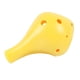 thumbnail image 5 of Juguete Musical Profesional De 6 Agujeros Alto Ocarina Para Ni?os Principiantes Ni?os Amarillo, 5 of 5