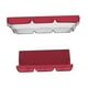 thumbnail image 1 of Toldo Para Columpio De Patio, Cubierta Superior Duradera Para Asiento De Porche Al Aire Libre, Color Rojo, 1 of 5