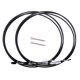 thumbnail image 4 of 2 Uds Cable De Acelerador Universal Negro Para Palanca De Control De Motor De Barco Marino 14 Pies, 4 of 6