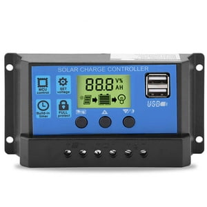 Soliot - Regulador Carga Solar Digital 12V 24V 60A 2Usb