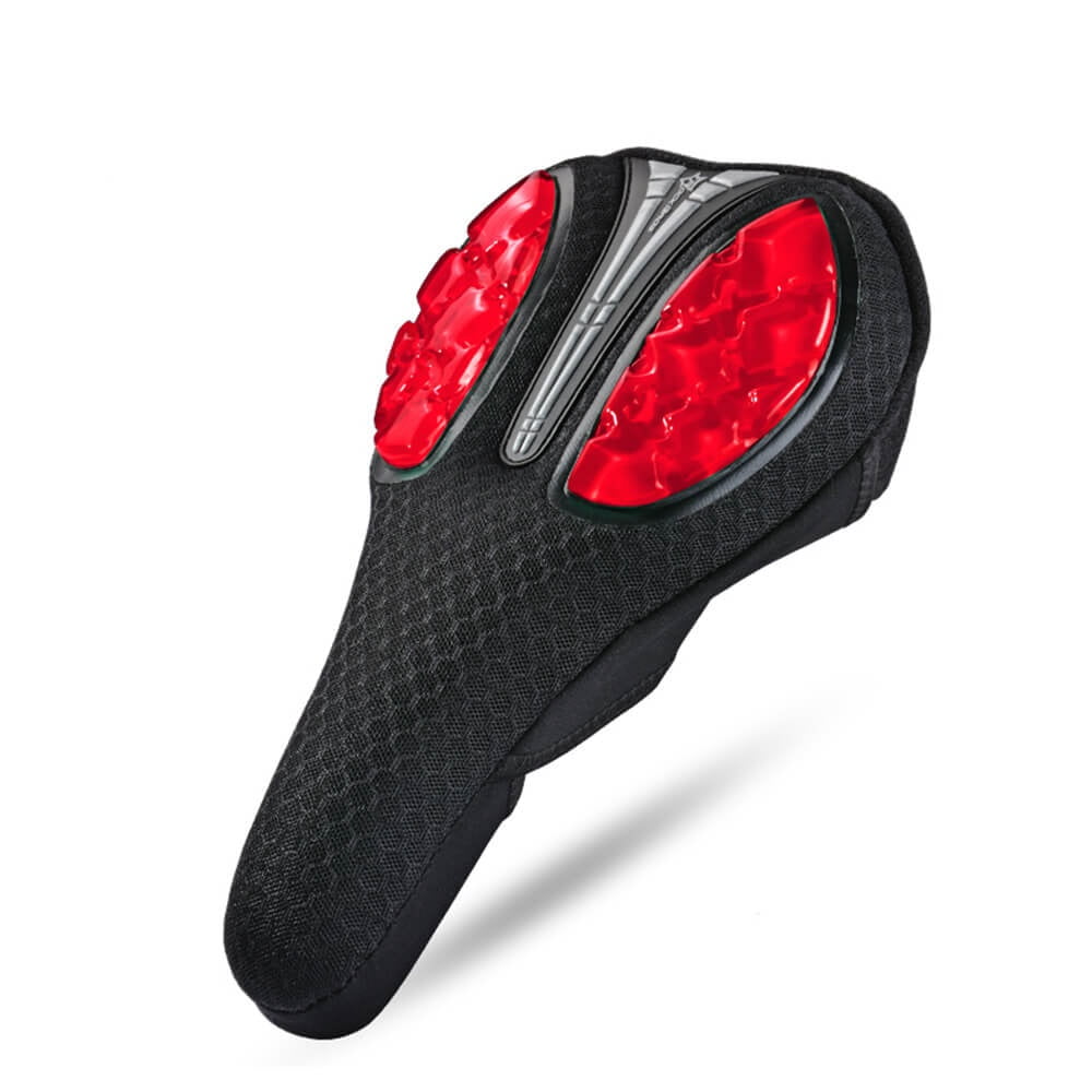Cubre Sillín Bicicleta Rockbros Lf1034 Cubre Asiento Ciclismo Rojo