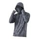 thumbnail image 4 of Sudadera Con Capucha Y Protección Solar Para Hombre, Fina Protección Contra Sarpullidos Para Pescar Al Aire Libre, Verano, L, Gris Oscuro, 4 of 5