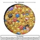 thumbnail image 2 of Emoji Funda para neumático de repuesto de tela Oxford - Tela Oxford 76CM, 2 of 6