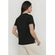 thumbnail image 2 of Polera Mujer M/C Focal Print Cuello V Negro Corona, 2 of 5