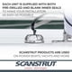 thumbnail image 5 of Sello de cable Scanstrut DS21A-S pequeño para conectores de 0,83 cm y 0,165-0,35 cm, 5 of 6
