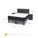 thumbnail image 3 of Cama Europea Premium 2 Plaza Base Dividida, 3 of 10