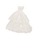 thumbnail image 1 of Vestido De Novia Para Mu?eca Disfraz Hecho A Mano Ropa Para Mu?eca A Escala 1 6, 1 of 5