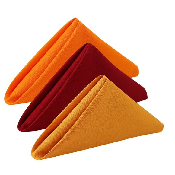 Servilletas de Tela KOFFOTA 46 cm Tricolor - Juego de 12