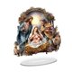thumbnail image 4 of Letrero Acrílico De Natividad, Decoración Navide?a Cristiana 2D Para Gabinete De Mesa De Dormitorio, 4 of 5