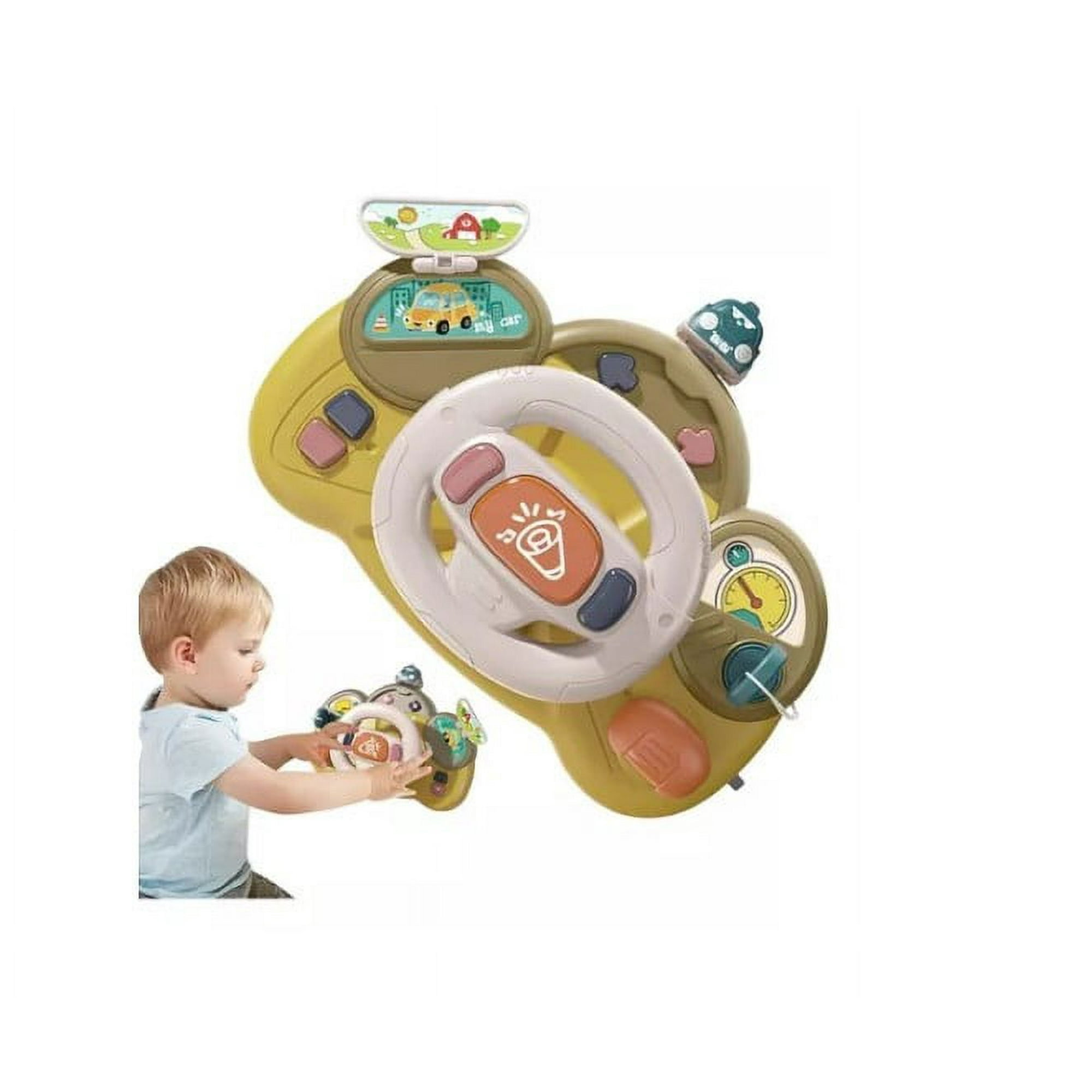 Genérico - Volante Infantil Musical Multifunción Para Bebé