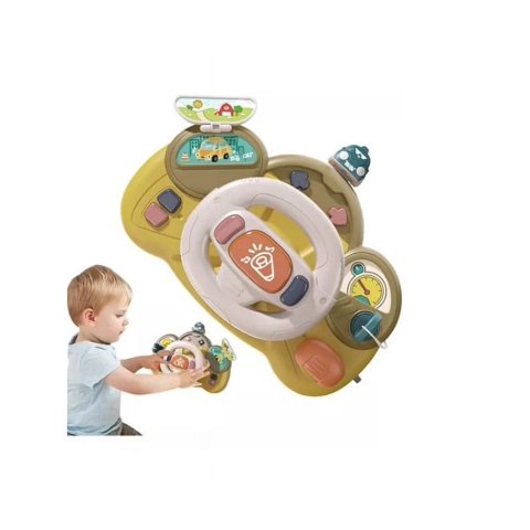 Genérico - Volante Infantil Musical Multifunción Para Bebé