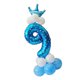 thumbnail image 1 of Conjunto De Columna De Globos De Corona De Todos Los Números Decoración De Fiesta De Feliz Cumplea?os Número 9, 1 of 4