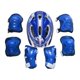 thumbnail image 5 of Juego De 7 Cascos De Bicicleta Para Ni?os, Equipo De Protección Para Patinar En Longboard, Color Azul Oscuro, 5 of 5