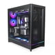thumbnail image 1 of Gabinete PC Montech HS01 PRO Mid-Tower de alto flujo de aire con 5 ventiladores ARGB, 1 of 9