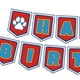 thumbnail image 2 of Banner de cumpleaños Lsydzh Cartoon Dog Paw Happy Birthday, 2 of 7