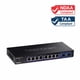 thumbnail image 5 of Conmutador Ethernet TRENDnet de 10 puertos multigigas TEG-3102WS negro, 5 of 8