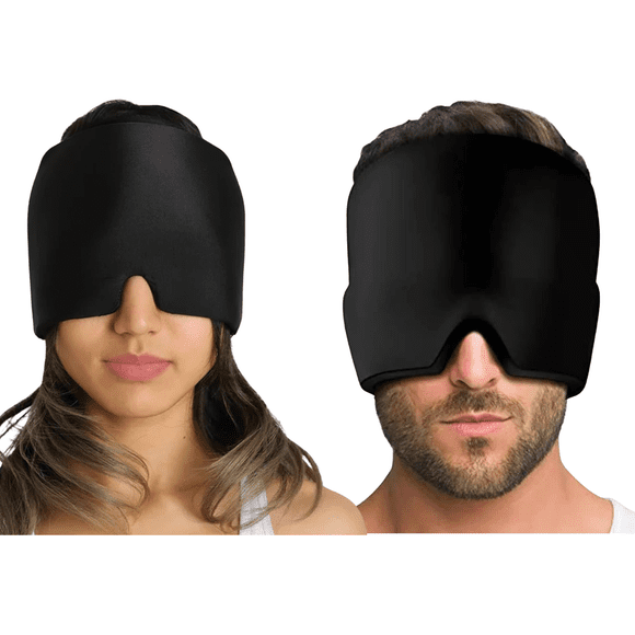 Compresa Gorro De Gel Frio Migraña Dolor De Cabeza Termico