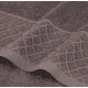 thumbnail image 3 of Toalla Extra Grande 100x140 cm 100% Algodón Color Marrón Liso, 3 of 3