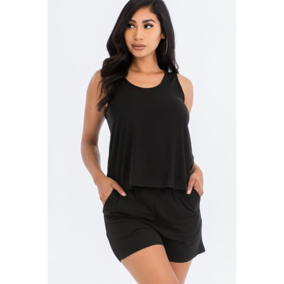 Conjunto Comfy Tank Top Y Shorts