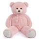 thumbnail image 1 of Oso de peluche HollyHOME de 122 cm, rosa, peluche de felpa, 1 of 9