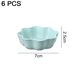 thumbnail image 2 of Juego de cuencos para mojar, cuenco con forma de corazón, plato de porcelana para salsa de soja, mini plato para condimentos para mermelada, 2 of 5