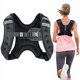 thumbnail image 1 of Chaleco pesado Henkelion para hombres, mujeres y niños, 3,6 kg, negro, 8 libras, 1 of 9