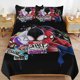 thumbnail image 1 of Into The Spider-Verse Bedding Sets Ultra Soft Skin-Friendly Duvet Cover 3 Piece, Cute Comforter Cover Bed Set for Boys Girls Kids, 1 of 5