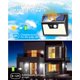 thumbnail image 5 of Paquete de 10 luces solares Peasur Outdoor, 140 LED con sensor de movimiento, 5 of 9