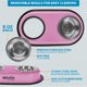 thumbnail image 3 of Tazones para Perro Master Pet Supply 240 ml Rosa Intenso, 3 of 7