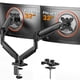 thumbnail image 1 of Pantallas Arm ErGear de doble monitor totalmente ajustables de 13 a 32 pulgadas, 1 of 8
